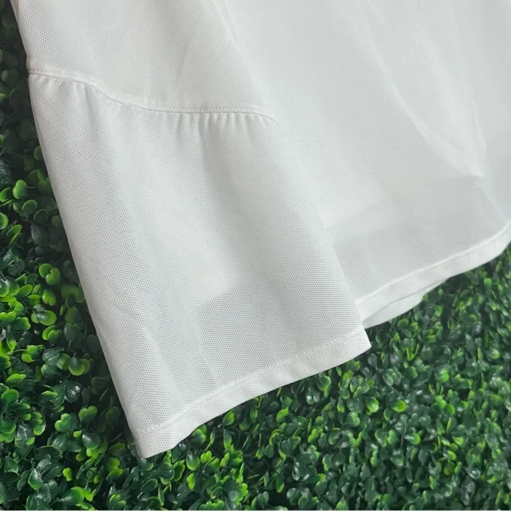 Lillie Green White Skort Skirt Sz 1X